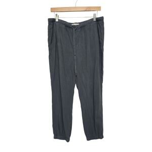 Anthropologie Cloth & Stone Womens Sz Medium Gray Tencel Jogger Pants Lagenlook